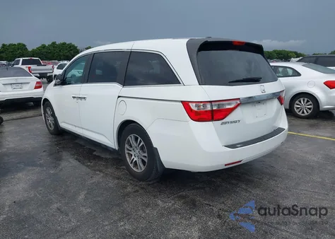 2011 Honda Odyssey Ex-L from USA, damaged, VIN 5FNRL5H60BB067481